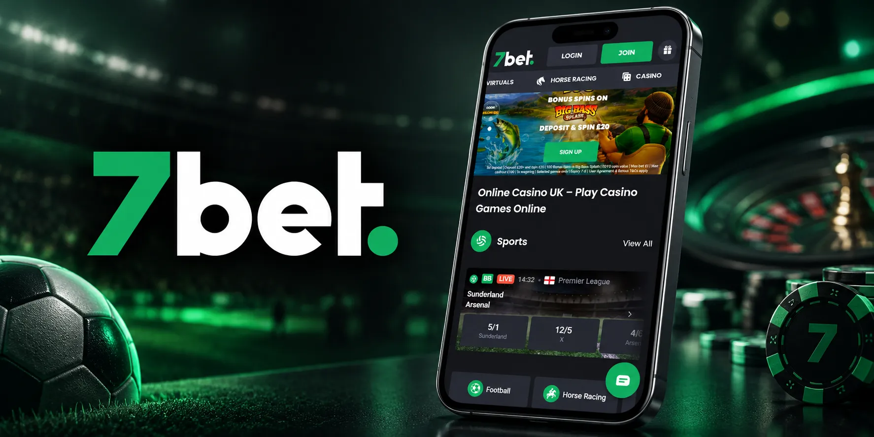 7bet Casino App Screenshot